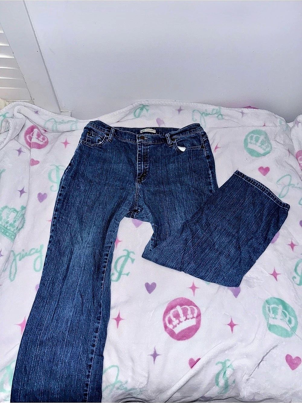 Lee Women's Relaxed Fit Straight Leg Jeans Size 18 Short